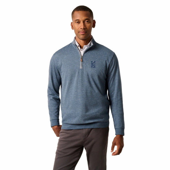 Illinois Football Quarter-Zip Navy Columns