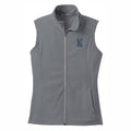 Illinois Football Women's Vest Grey Columns