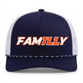 Illinois Hat FamILLy Navy/White Snapback