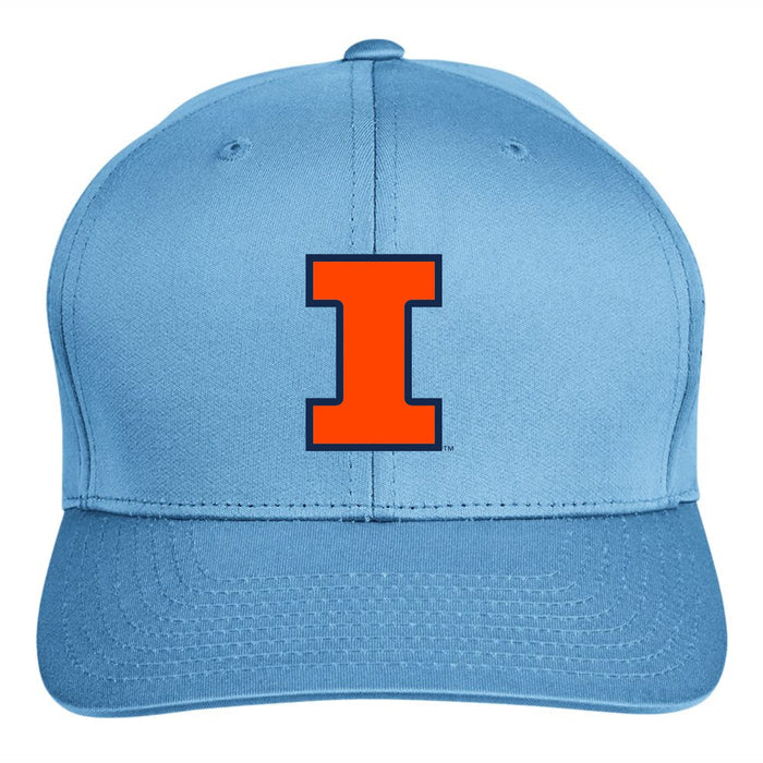 Illinois Hat Light Blue Block I