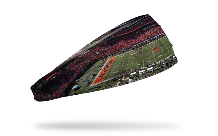 Illinois Headband Memorial Stadium Panorama