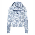 Illinois Hoodie Women's Marble Tie Dye