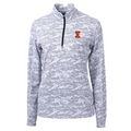 Illinois Jacket Women's White/Grey Camo Half-Zip