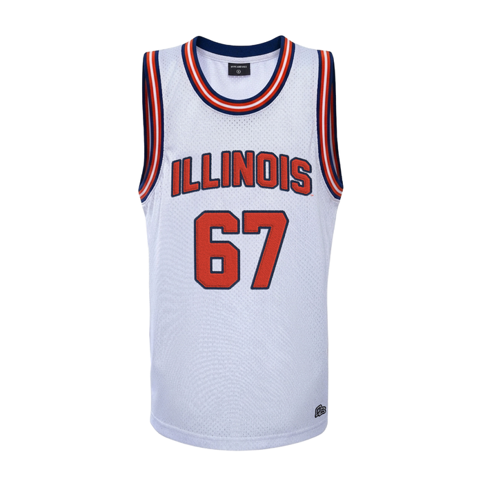 Illinois Jersey Unisex Hype & Vice White #67