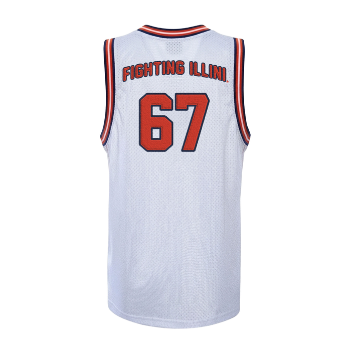 Illinois Jersey Unisex Hype & Vice White #67