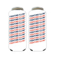 Illinois Koozie 24oz White Repeat Print