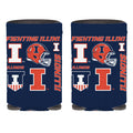 Illinois Koozie Navy Football