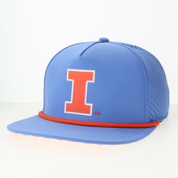 Illinois Legacy Powder Blue Rope Hat