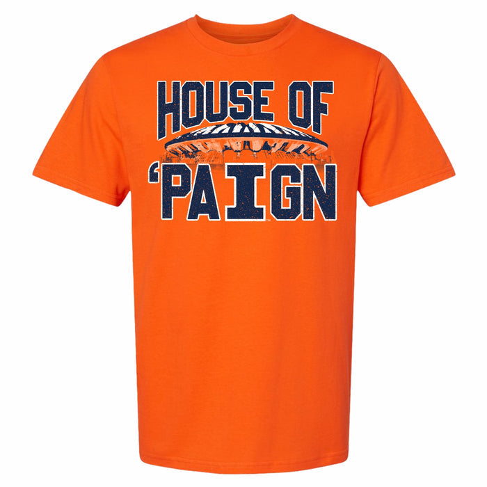 Illinois Men's Basketball House of 'Paign T-Shirt