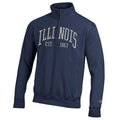 Illinois Men's Champion Powerblend Quarter-Zip