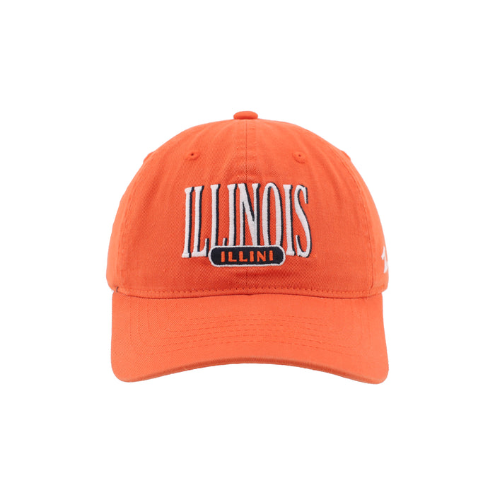 Illinois Orange Zephyr Scholarship Unstructured Hat