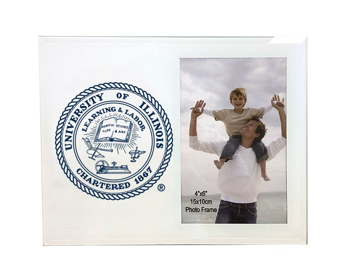 Illinois Picture Frame 4x6" University Seal
