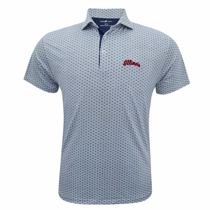 Illinois Polo Bracket Pattern Horn Legend