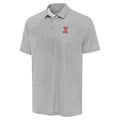 Illinois Polo Men's Grey Patterned Antigua Block I