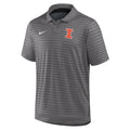 Illinois Polo Men's Nike Grey Stripe Block I