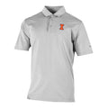 Illinois Polo Men's Grey Striped Columbia
