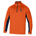 Illinois Quarter-Zip Men's Champion Orange/Navy Pullover Jacket