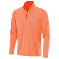 Illinois Quarter-Zip Men's Heather Orange Antigua Script