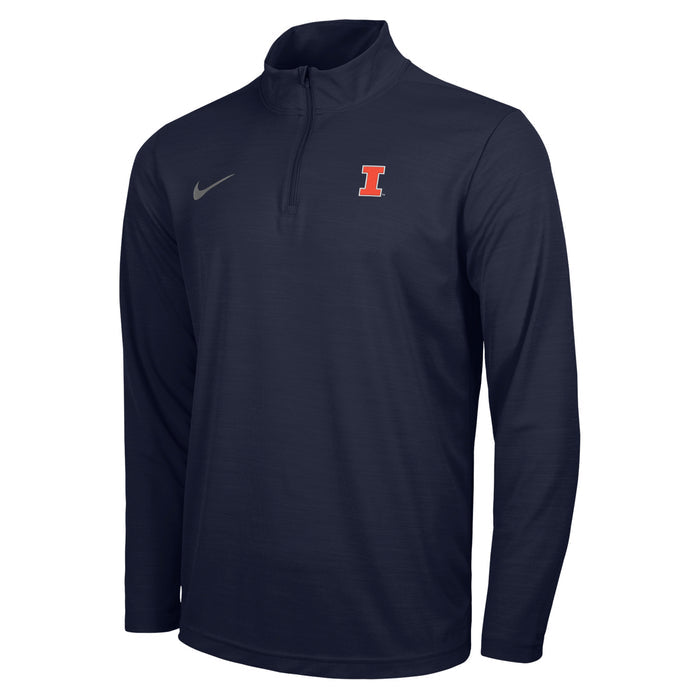 Illinois Quarter-Zip Men's Navy Nike Pullover