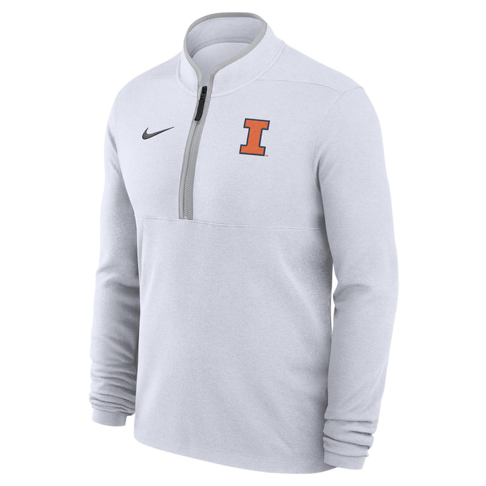 Illinois Quarter-Zip Men's White Nike