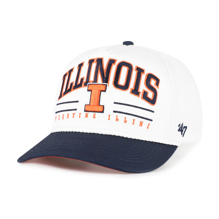 Illinois Retro Two Tone Rope Arch Hat