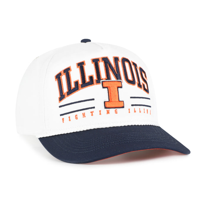 Illinois Retro Two Tone Rope Arch Hat