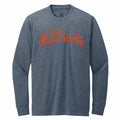 Illinois Shirt Navy Long-Sleeve Puff Script