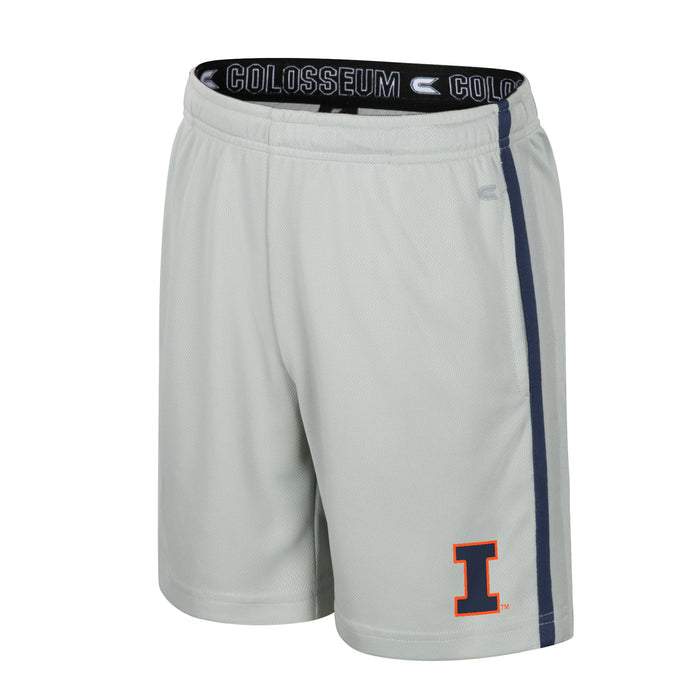 Illinois Shorts Kids Grey/Navy Stripe Block I