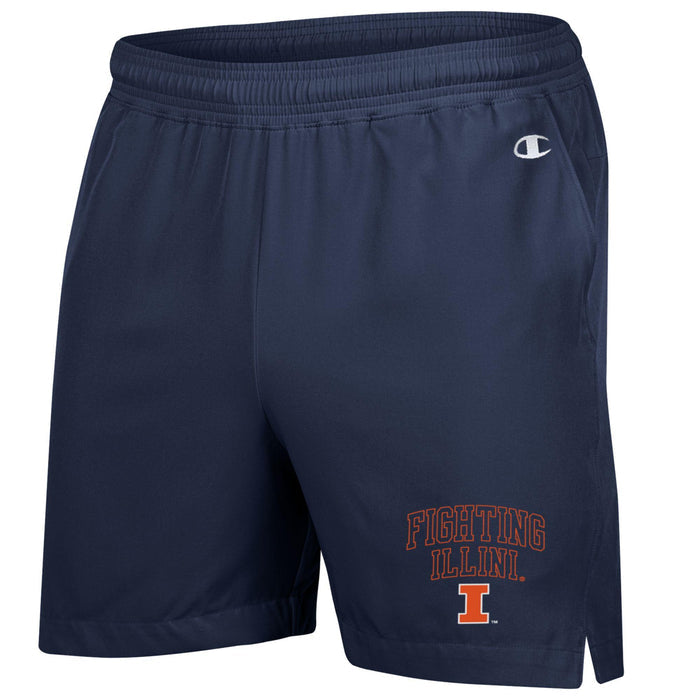 Illinois Shorts Men's 5" Inseam Navy Woven