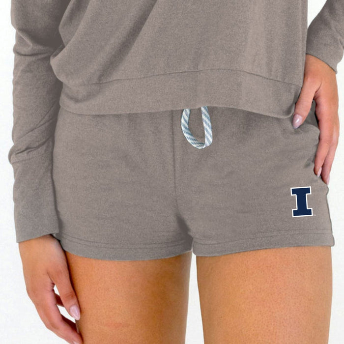 Illinois Shorts Women's Brown Block I