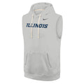 Illinois Sleeveless Hoodie Men's Grey Nike Slant
