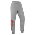 Illinois Sweatpants Women's Grey Script Fleece Jogger