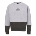 Illinois Sweatshirt Grey Colorblock Athletic Association