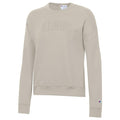 Illinois Sweatshirt Women's Tan Embroidered