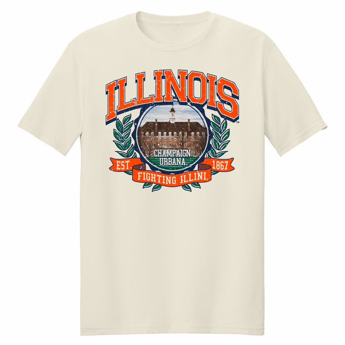 Illinois T-Shirt Laurel Illini Union