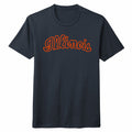Illinois T-Shirt Simple Navy Script