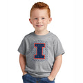 Illinois T-Shirt Toddler Block I Oskee Wow Wow