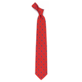 Illinois Tie Orange Block I Pattern