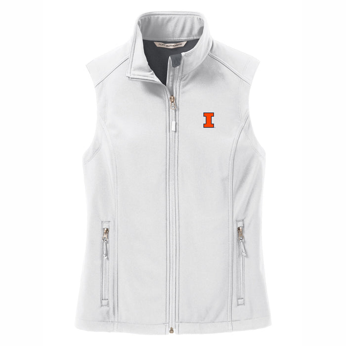 Illinois Vest Women's White Full-Zip