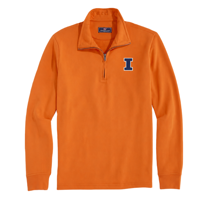 Illinois Vineyard Vines Men's Saltwater Quarter-Zip