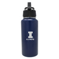 Illinois Water Bottle 32oz Etched Design