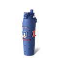 Illinois Water Bottle 32oz Navy Charm