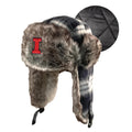 Illinois Winter Hat Trapper Knit