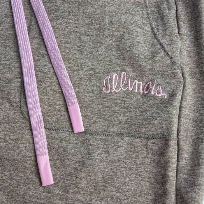 Illinois Women's Lounge Pink/Brown Jogger Fiori Fit
