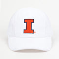 Illinois Women's White Performance PonyFlo Hat