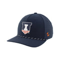 Illinois Zephyr Navy Shield Performance Rope Hat