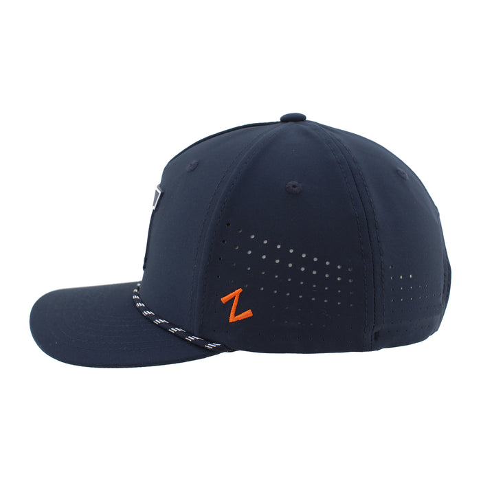 Illinois Zephyr Navy Shield Performance Rope Hat