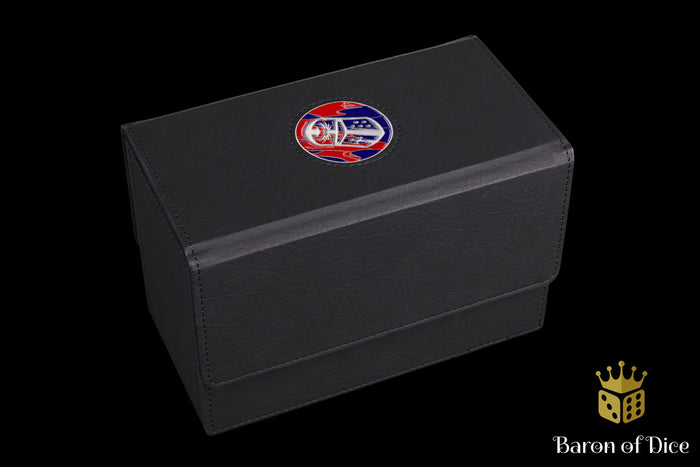 Imperial Helm | Wargaming & Datasheet Box | Baron's Coin™ Compatible