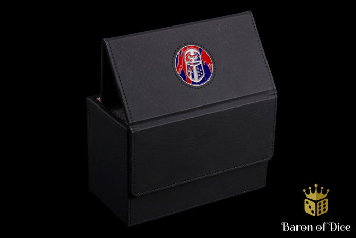 Imperial Helm | Wargaming & Datasheet Box | Baron's Coin™ Compatible