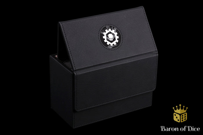 Iron Cog | Wargaming & Datasheet Box | Baron's Coin™ Compatible